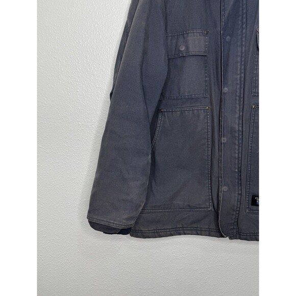 VTG Walls Blizzard Pruf Canvas Jacket Mens Large Chore Barn Work Distressed Coat - Picture 5 of 16